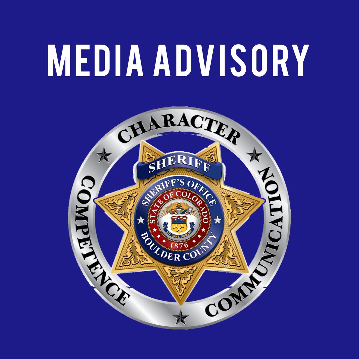 MEDIA ADVISORY:  Today’s court proceeding for Mohamed Sabry Soliman will take place at 1:30 PM, within the courtroom located within the Boulder County Jail, 3200 Airport Rd., Boulder, CO.

Per the presiding judge, specific orders regarding photography and video inside the