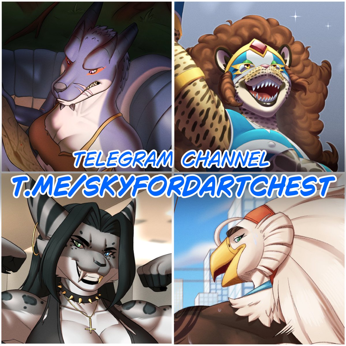 Hey! It's been a while :)

Just came to let you guys know that I've been posting all this time on my art channel, so if you want to see more of my work you're welcome to join.

Also, my comms are currently open. If you want to request one my form is in my bio ✉️

#furry #furryart