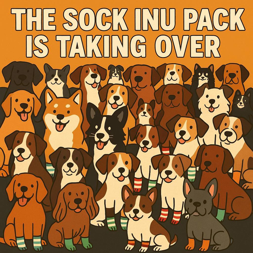 CoinDuchess's tweet photo. @Hakodyor The ticker is $SINU ‼️Dog-wearing sock cult, zero brakes, full send

X: @sock_inu 
TG: https://t.co/tQ25GiRorW https://t.co/OJ8pISFy9b