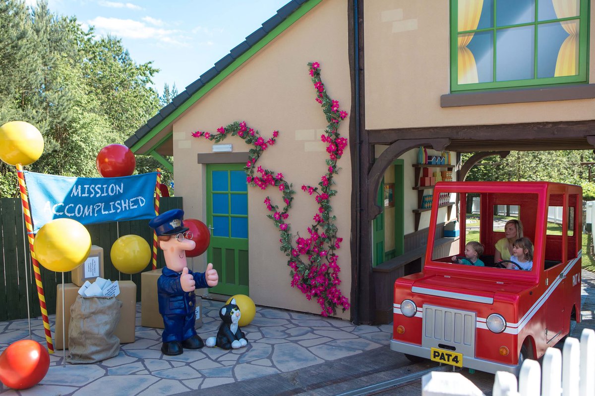 Farewell, Postman Pat Parcel Post! Installed in 2014 during the CBeebies Land retheme, this ride replaced Old MacDonald’s Tractor Ride. 
Manufactured by Metallbau Emmein GmbH &amp; Co, it now closes to make way for a rumoured Bluey-themed coaster!