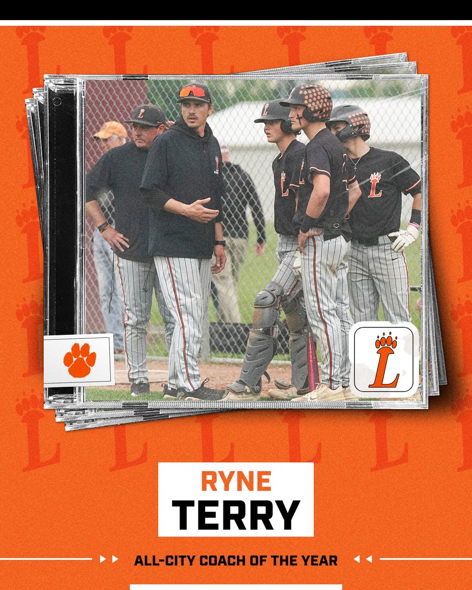 Congratulations to Head Coach Ryne Terry on being named Division 1 &amp; 2 All-City Coach of the Year! #GoTigers 🐅