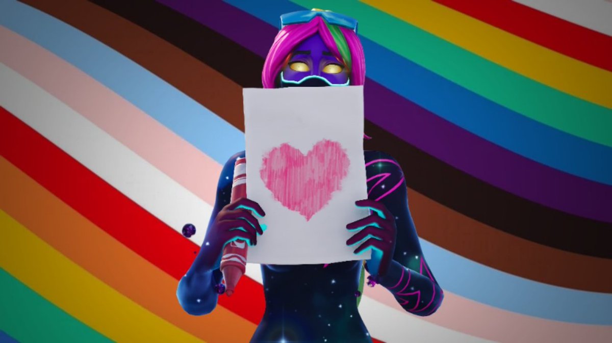 🏳️‍🌈 Junho chegou! Se você que me acompanha é LGBTQIA+, tem meu respeito e admiração. E se não é, como eu, que nunca falte empatia pra entender que existir livre não é privilégio, é direito! Que a gente esteja sempre do lado do amor, do respeito e da liberdade! #Fortnite 💜