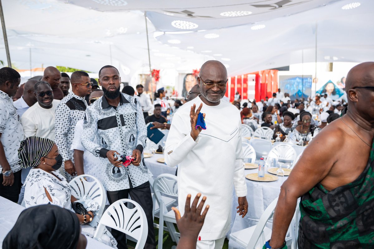 Yesterday, I joined Rev. Obofour and his family to celebrate the life and legacy of his late mother, Madam Afia Pokua. A remarkable woman whose impact lives on through her son’s vision and strength. May her soul rest in perfect peace. #RestInPeace