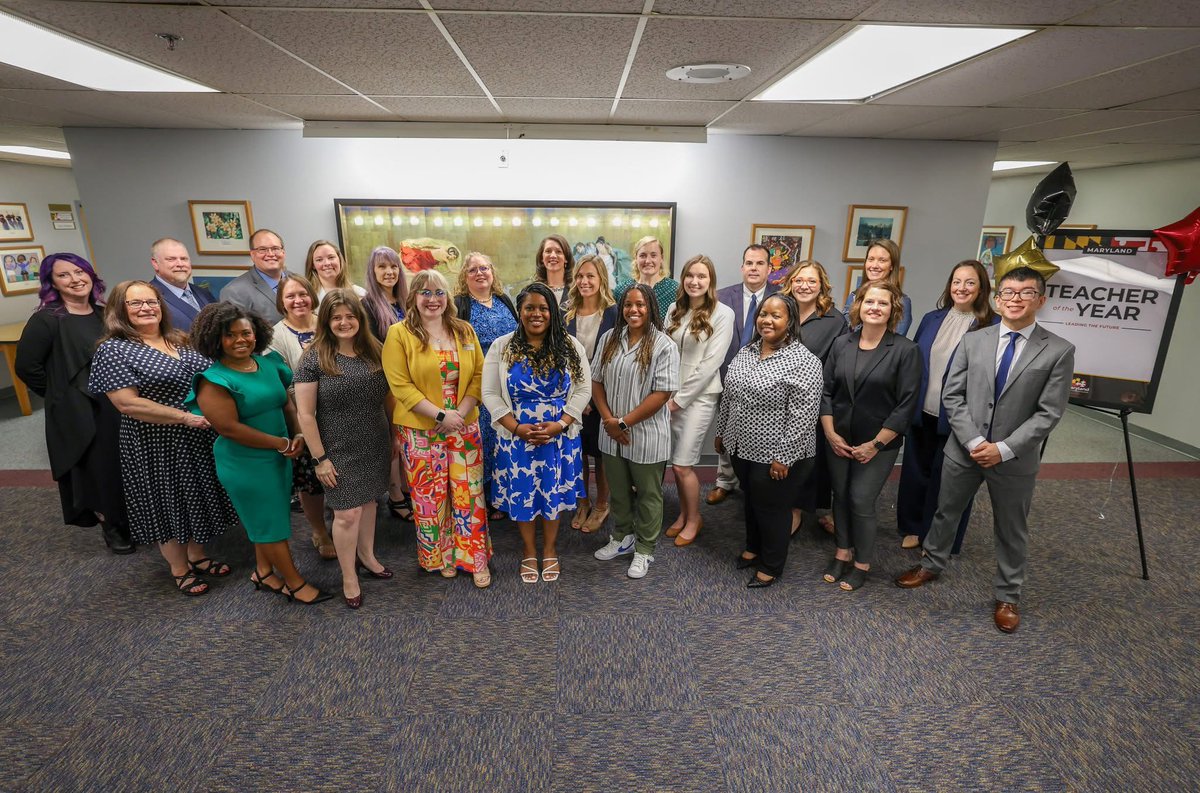 Congratulations to the 2025-2026 Maryland Local Teachers of the Year! A special shoutout to <a href="/pcpgs/">PGCPS</a> very own Lafiya Tunstall on receiving this outstanding recognition. Your passion, dedication, and impact make us proud every day. #PrinceGeorgesProud