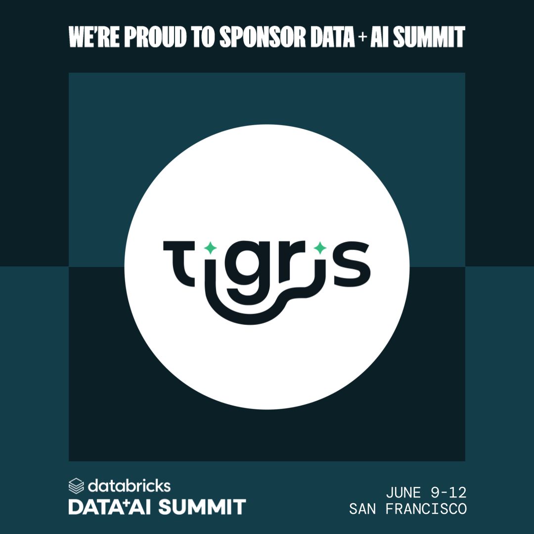 TigrisData's tweet image. Tigris is a proud sponsor of Databricks’ Data + AI Summit! Come see us next week in San Francisco!
#DataAISummit