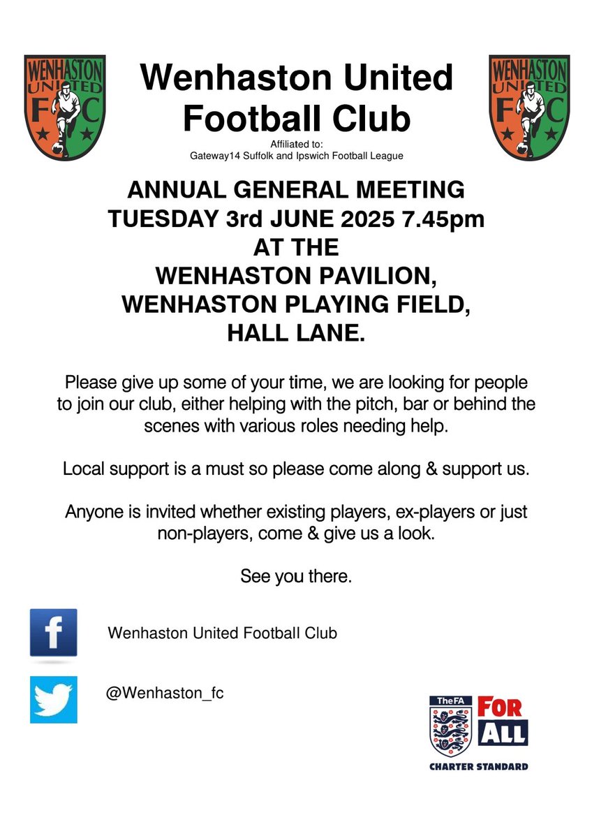 WenhastonFC (New) (@wenhaston_fc) on Twitter photo 