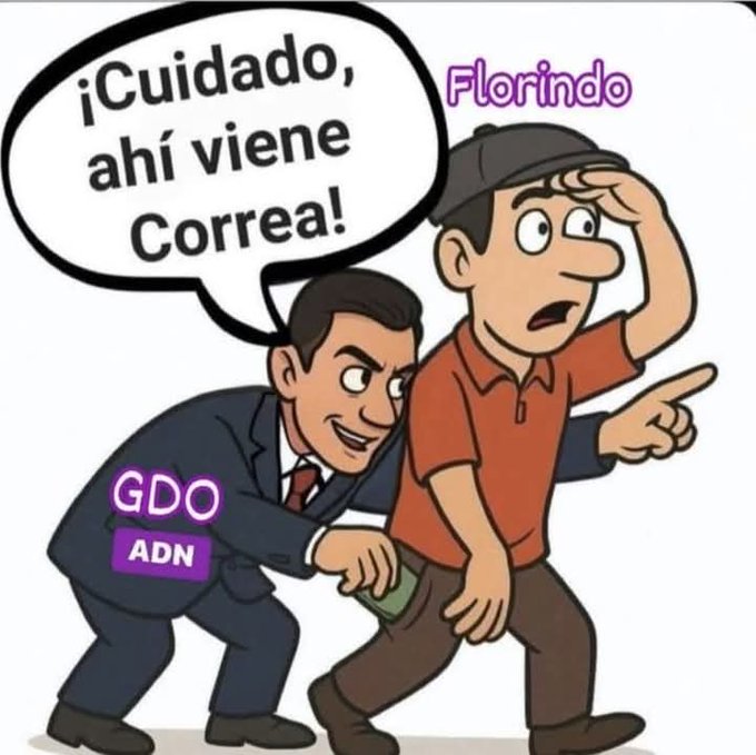 jajaja buenaza la caricatura... que dejó de serla y es una realidad.