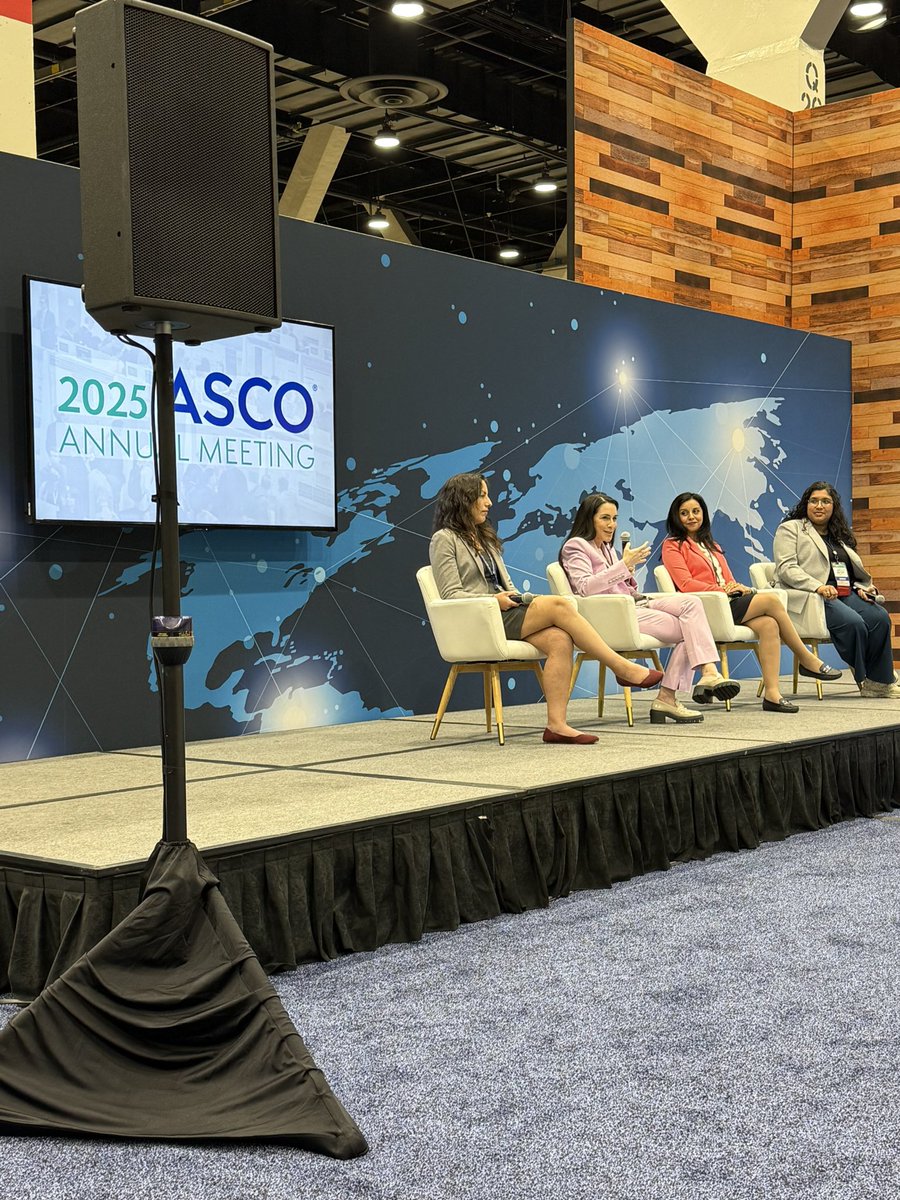 Shreyas Kalantri, MD (@kalantrishreyas) on Twitter photo Helpful tips and grounded perspectives at the #ASCO25 “Finding Your First Job” panel — thank you to the speakers.
<a href="/ASCOTECAG/">ASCO TECAG</a> <a href="/AnaVManana/">Ana I. Velázquez Mañana, MD, MSc, FASCO</a> <a href="/Noha_Soror/">Noha N. Soror, MD, MSc. 𓂀</a> <a href="/ASridharMD/">Arthi Sridhar</a> <a href="/quirogad/">Dionisia Quiroga, DO, PhD</a> Helpful tips and grounded perspectives at the #ASCO25 “Finding Your First Job” panel — thank you to the speakers.
<a href="/ASCOTECAG/">ASCO TECAG</a> <a href="/AnaVManana/">Ana I. Velázquez Mañana, MD, MSc, FASCO</a> <a href="/Noha_Soror/">Noha N. Soror, MD, MSc. 𓂀</a> <a href="/ASridharMD/">Arthi Sridhar</a> <a href="/quirogad/">Dionisia Quiroga, DO, PhD</a>