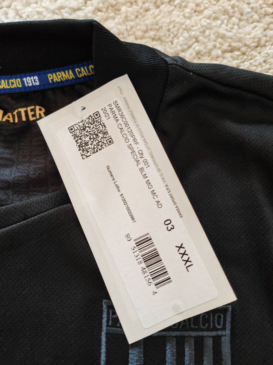 ajdavid68's tweet photo. @shirt_x Parma 20-21 BLM Shirt 3XL BNWT
£150 Inc p&amp;p https://t.co/5NnDrcjKJq