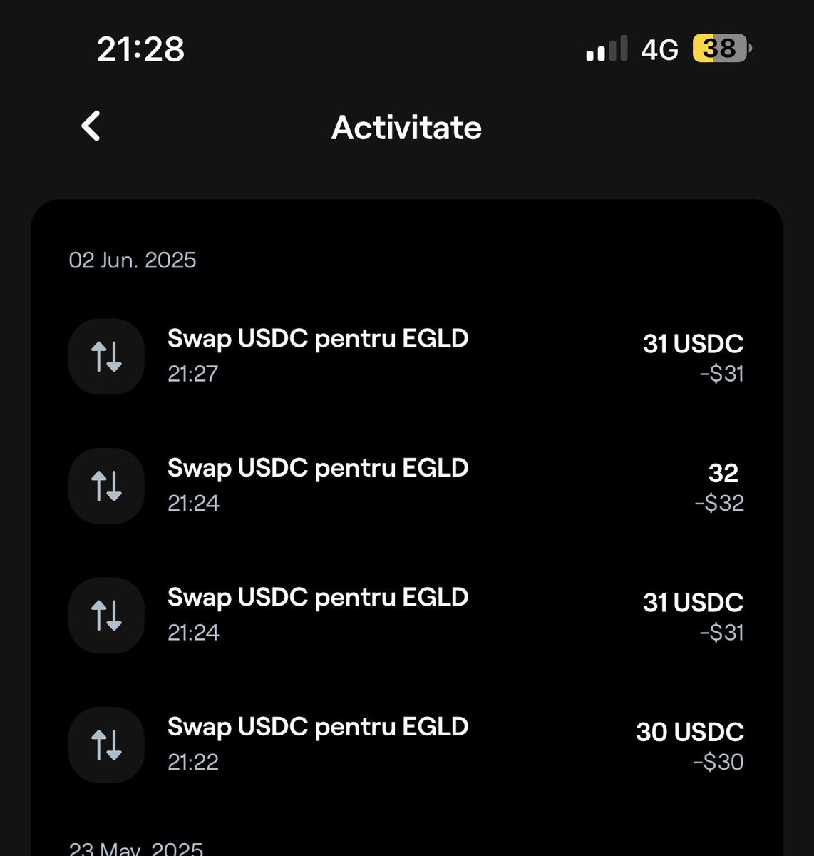 apash_alex's tweet photo. @vaken_crypto @lucianmincu se pare ca ceva nu functionează! https://t.co/iHqn7fo8Ip