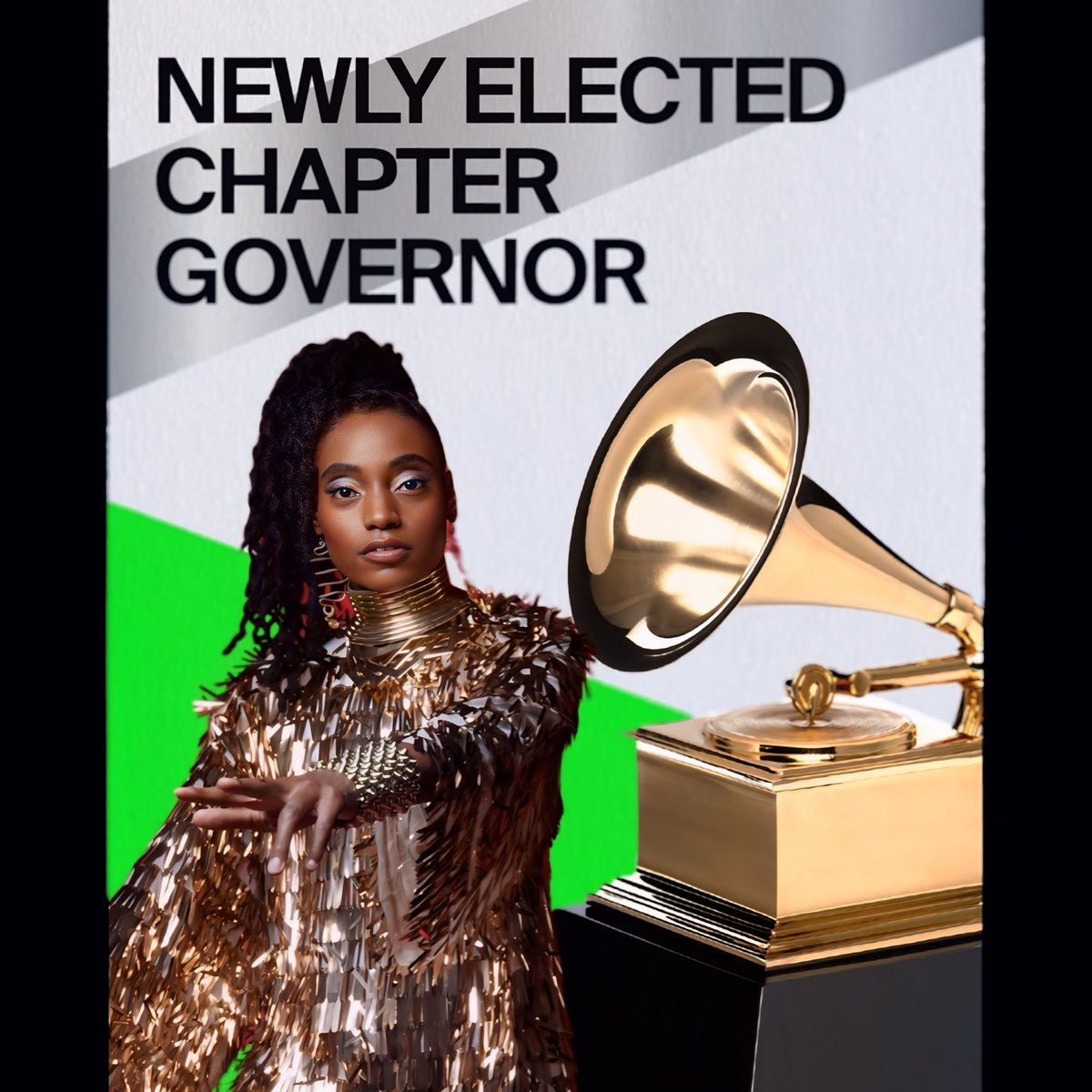 LakeciaB's tweet image. Screaming with Joy Governor Benjamin in the house !!! Super Excited to Announce I’ve been Newly Elected Governor of the @recordingacademy New York chapter !! Let’s go !!
I’m honored to serve my peers as the newly elected Governor of the New York Chapter. #RepresentingTheAcademy
