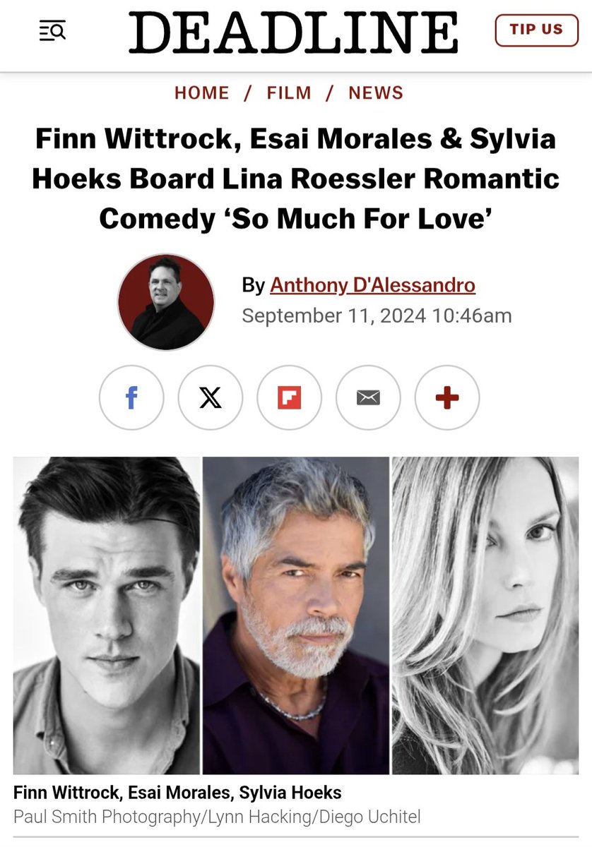 Finn_Wittrock__'s tweet photo. 🆕️🆕️🆕️
Finn Wittrock, Sylvia Hoeks and Lina Roessler
#SoMuchForLoveMovie
©️ ¹ Sylvia Hoeks via IG / ² Deadline
#sylviahoeks #linaroessler #SoMuchForLove #movie #comingsoon #behindthescenes #bts #btspics #onsetlife #actor #actors #actorslife @FinnWittrock https://t.co/Wie2h616qy