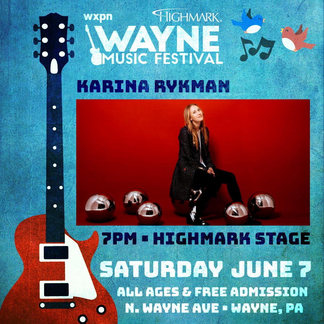 WMF 2025 Artist Spotlight on Karina Rykman ✨🎤

A native New-Yorker, Karina Rykman plays bass, sings and straddles the worlds of jam rock, psychedelic, dance, rock and indie pop. She has shared the bill with Dave Matthews, a stage with My Morning Jacket and is an unmissable live