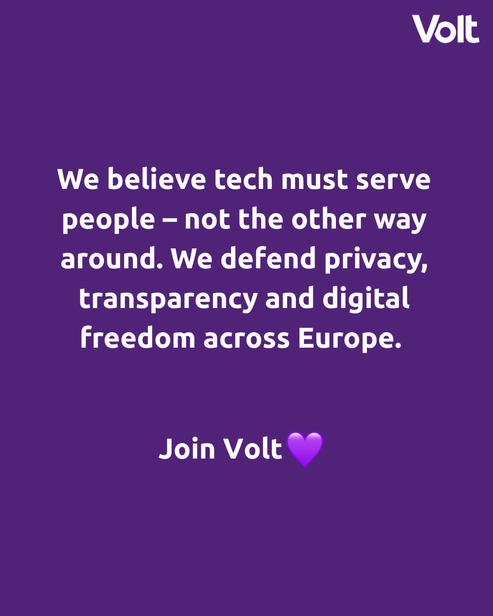 VoltEuropa's tweet photo. Join Volt https://t.co/WooMUwLJuR 💜 https://t.co/lMTnBROi3Y