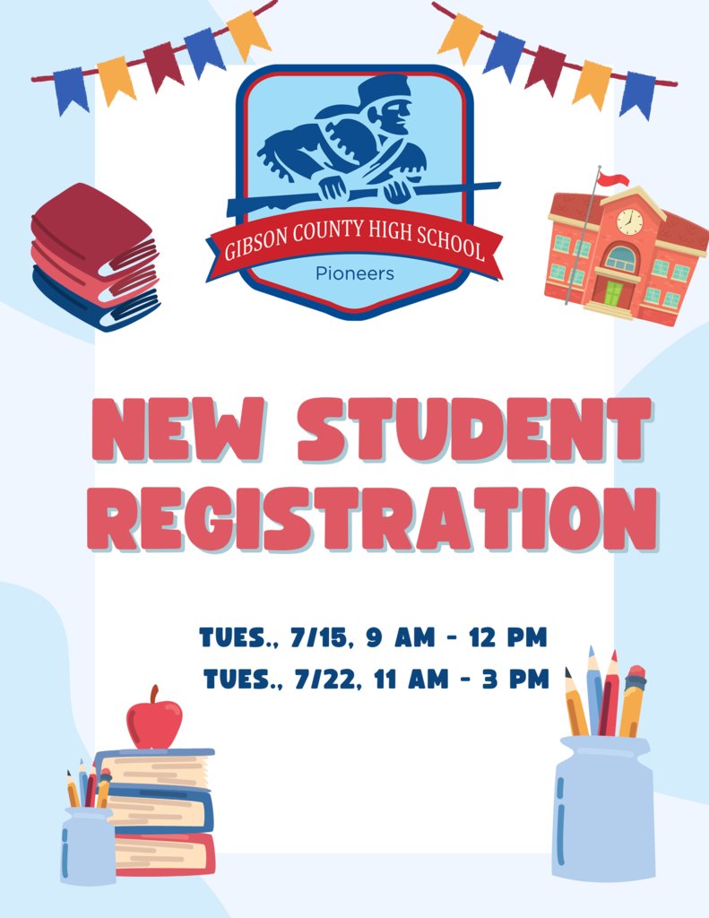 New Student Registration for 2025-2026