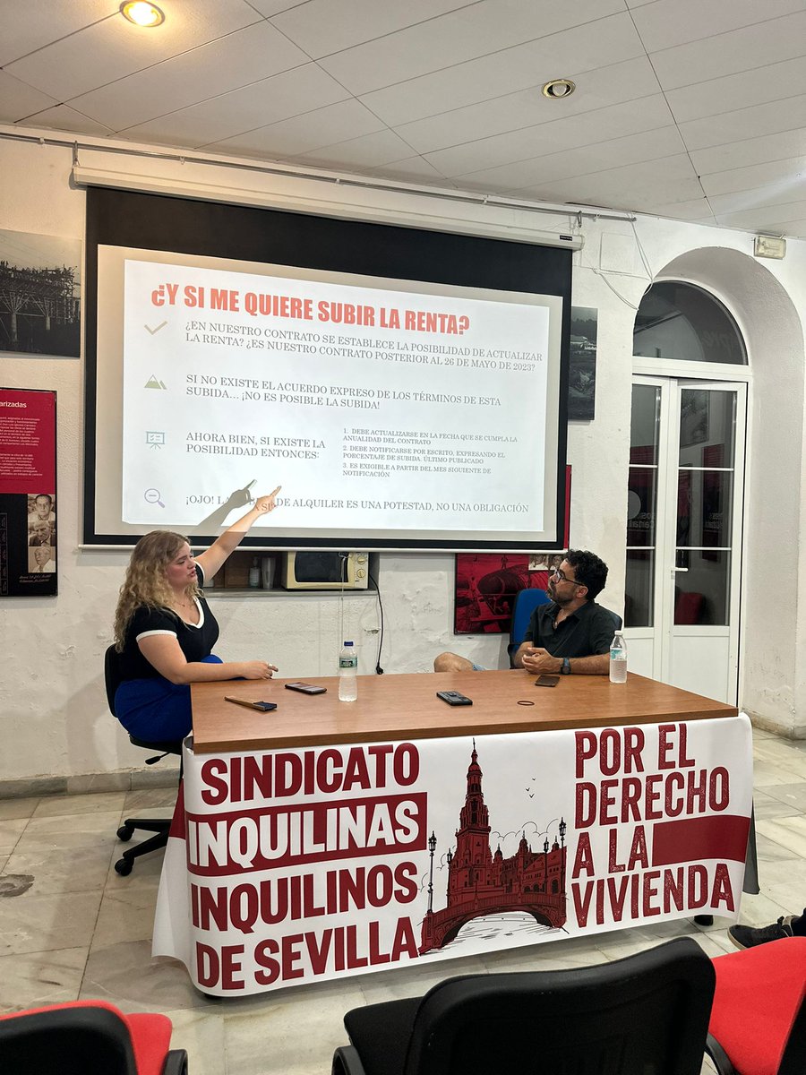 Hoy hemos tenido formación para dotarnos de herramientas contra los caseros que intentan abusar de los inquilinos.

Organízate para plantarles cara.