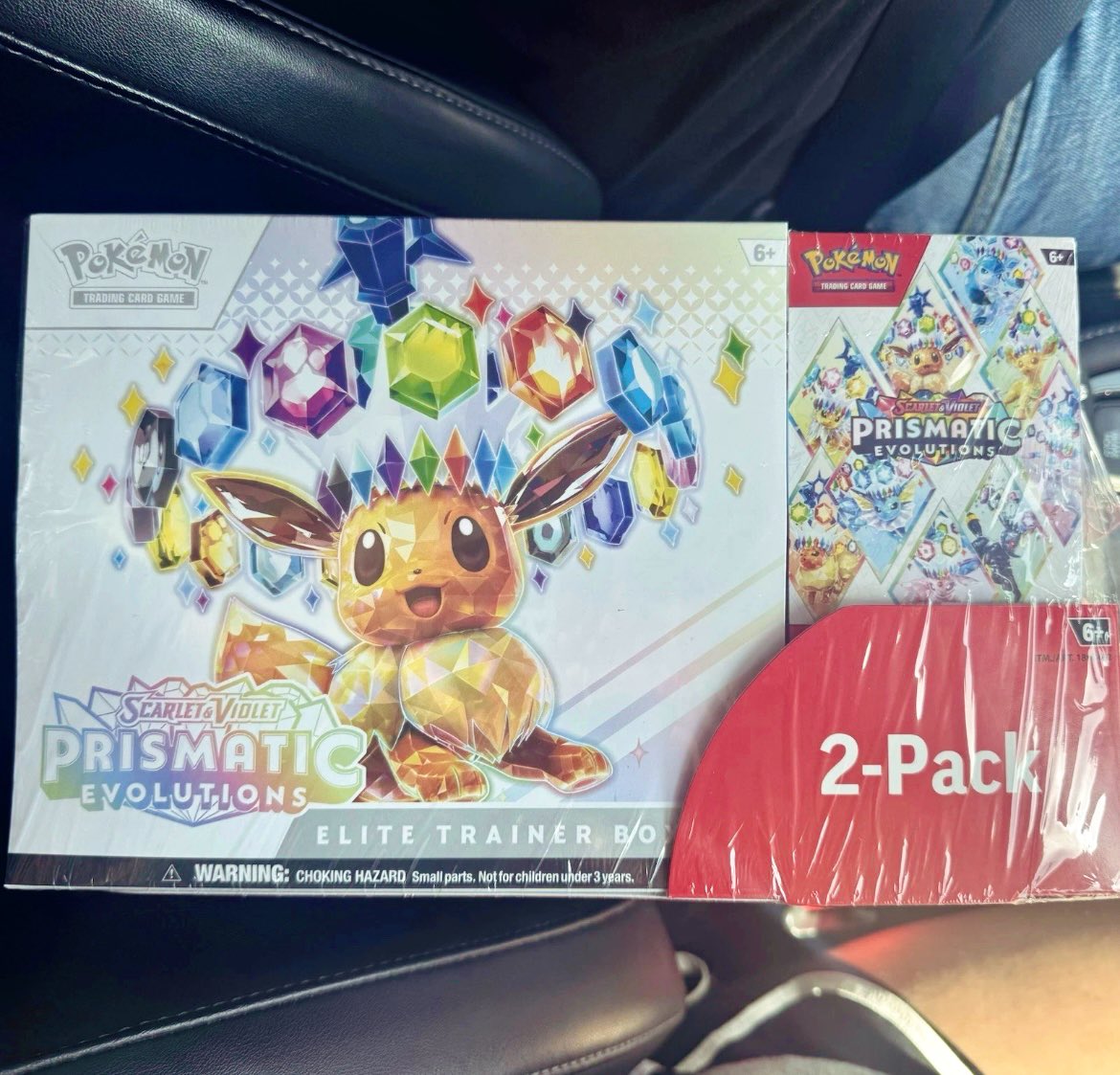 Pokémon Prismatic Evolutions 2-Pack bundle is starting to show up