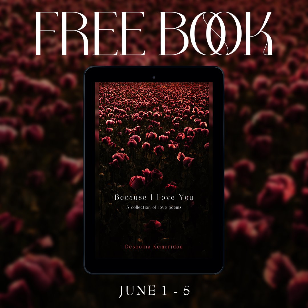 Here's your friendly reminder that my collection of love poems is currently available for FREE!

Grab your copies before the offer ends.

Hint: this could also make a great gift for a loved one. ❤️