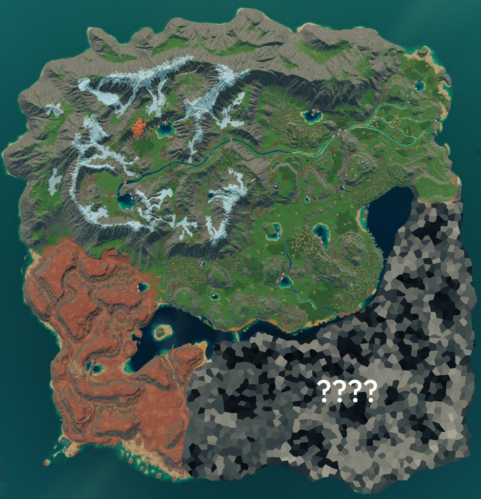 PlayLightyear's tweet image. YOU VOTED: WE DELIVER 🗺👀

Check out the new map in Shifting Gears, approximately 3 times the size of the original! 🌎✨️

Where will you build your dream farm? 🌱🚜

#LightyearFrontier #ShiftingGears #gamemap #indiegame
