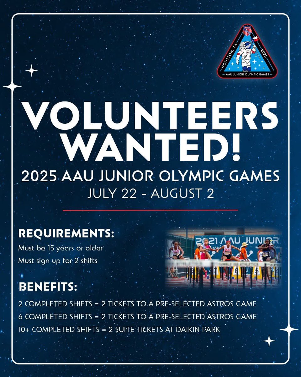 Lizeth Perez (@lizeth_perez23) on Twitter photo Great opportunity for our athletes/students to get some community hours!! <a href="/HumbleISD_HHS/">Humble High School</a> <a href="/Coach_RobMurphy/">Robert Murphy</a> <a href="/WildcatsALLspo1/">Wildcats ALLsports Booster</a> <a href="/HumbleISD_Ath/">Humble ISD Athletics</a>
hchsa.info/3yEFpv7 Great opportunity for our athletes/students to get some community hours!! <a href="/HumbleISD_HHS/">Humble High School</a> <a href="/Coach_RobMurphy/">Robert Murphy</a> <a href="/WildcatsALLspo1/">Wildcats ALLsports Booster</a> <a href="/HumbleISD_Ath/">Humble ISD Athletics</a>
hchsa.info/3yEFpv7