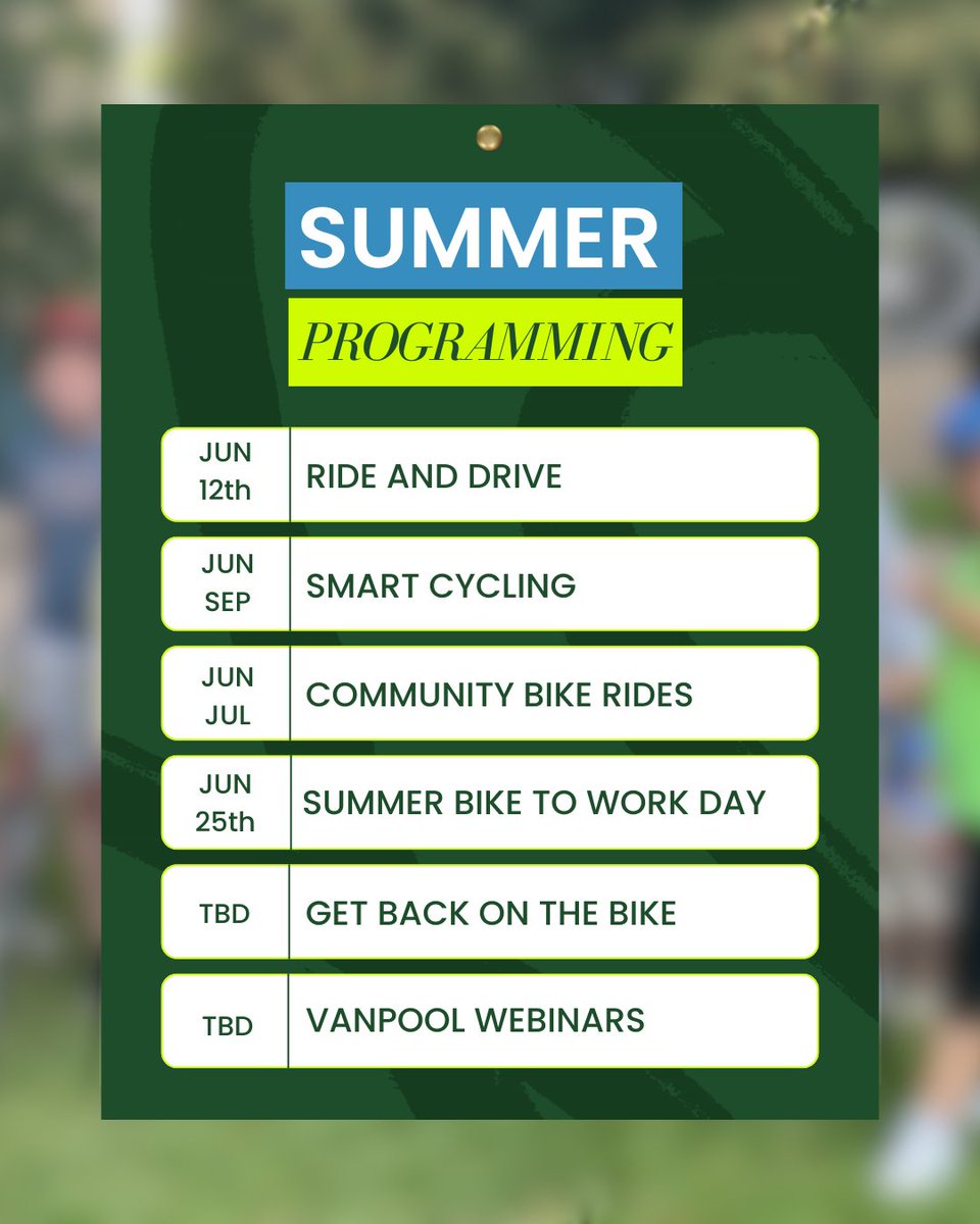 Did you know… we have events going on all summer! ☀️ 

Visit the link for all the info 😎
bit.ly/454rQmV