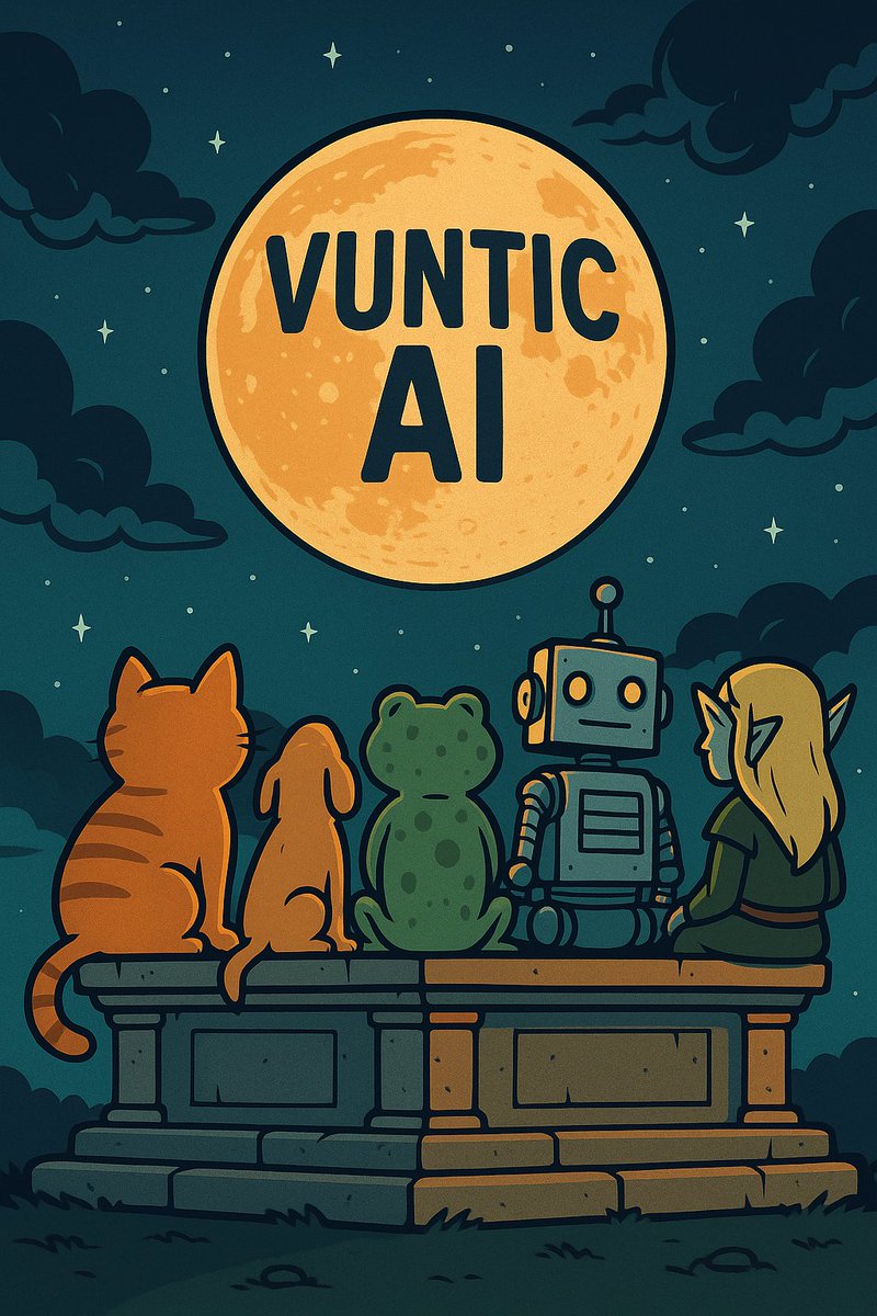 VunticAI's tweet photo. When VUNTIC AI begins,?
all eyes will turn to it

Stay calm, my friend — it’s coming soon

#Solana #AI #Vuntic #moon https://t.co/MksOOzWkD1