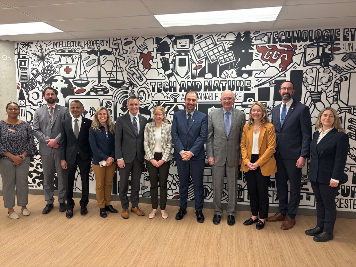 nolanmquinn's tweet photo. Pleased to attend the grand reopening of @uOttawa’s Kanata North campus — a key milestone for innovation, growth, and collaboration in Canada’s largest tech park.

Through a $1M investment from our government, this campus will be the home of the new SITE-CAV program, driving cutting-edge research in connected, autonomous vehicles and strengthening made-in-Ontario innovation.