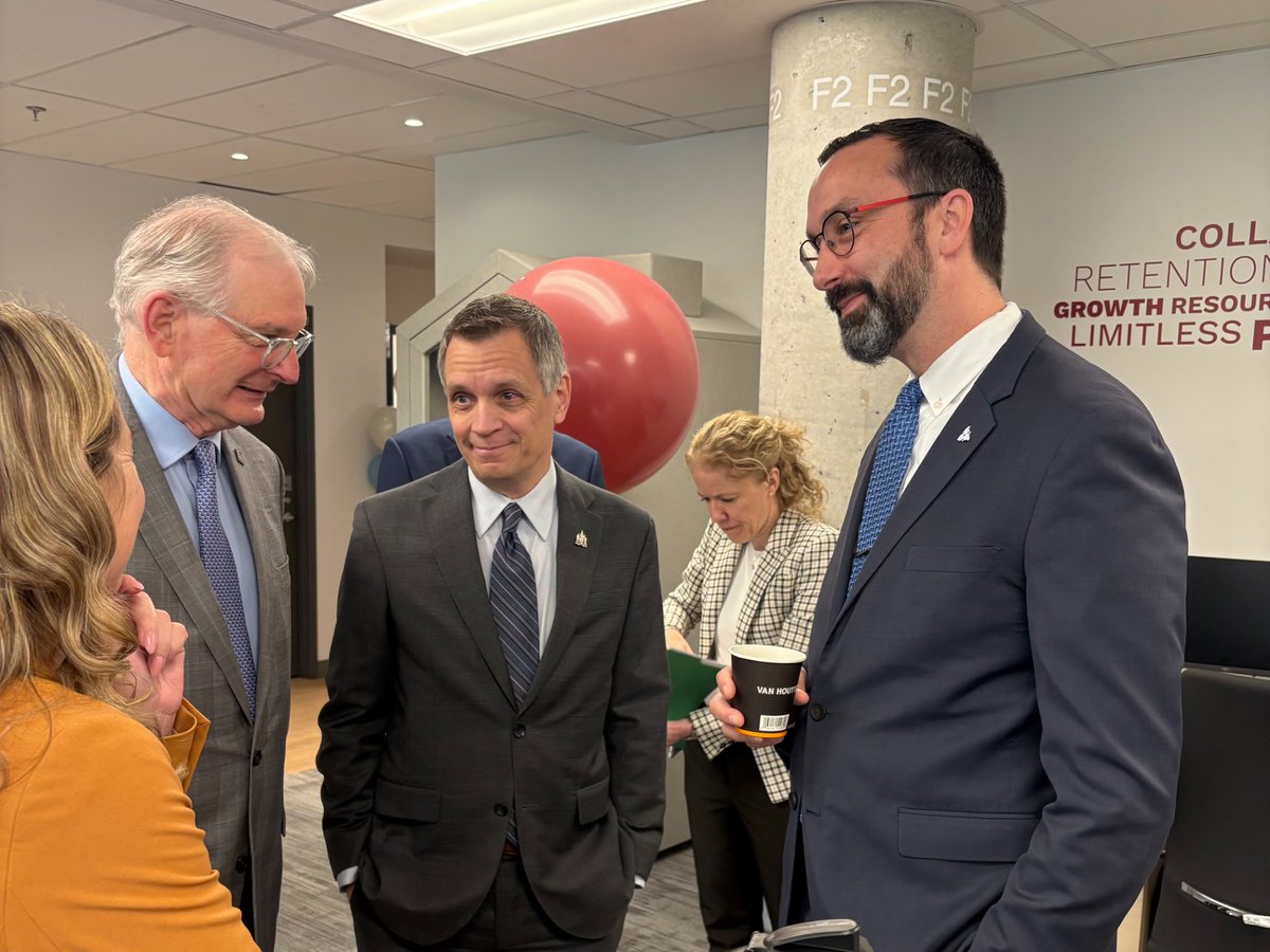 nolanmquinn's tweet photo. Pleased to attend the grand reopening of @uOttawa’s Kanata North campus — a key milestone for innovation, growth, and collaboration in Canada’s largest tech park.

Through a $1M investment from our government, this campus will be the home of the new SITE-CAV program, driving cutting-edge research in connected, autonomous vehicles and strengthening made-in-Ontario innovation.