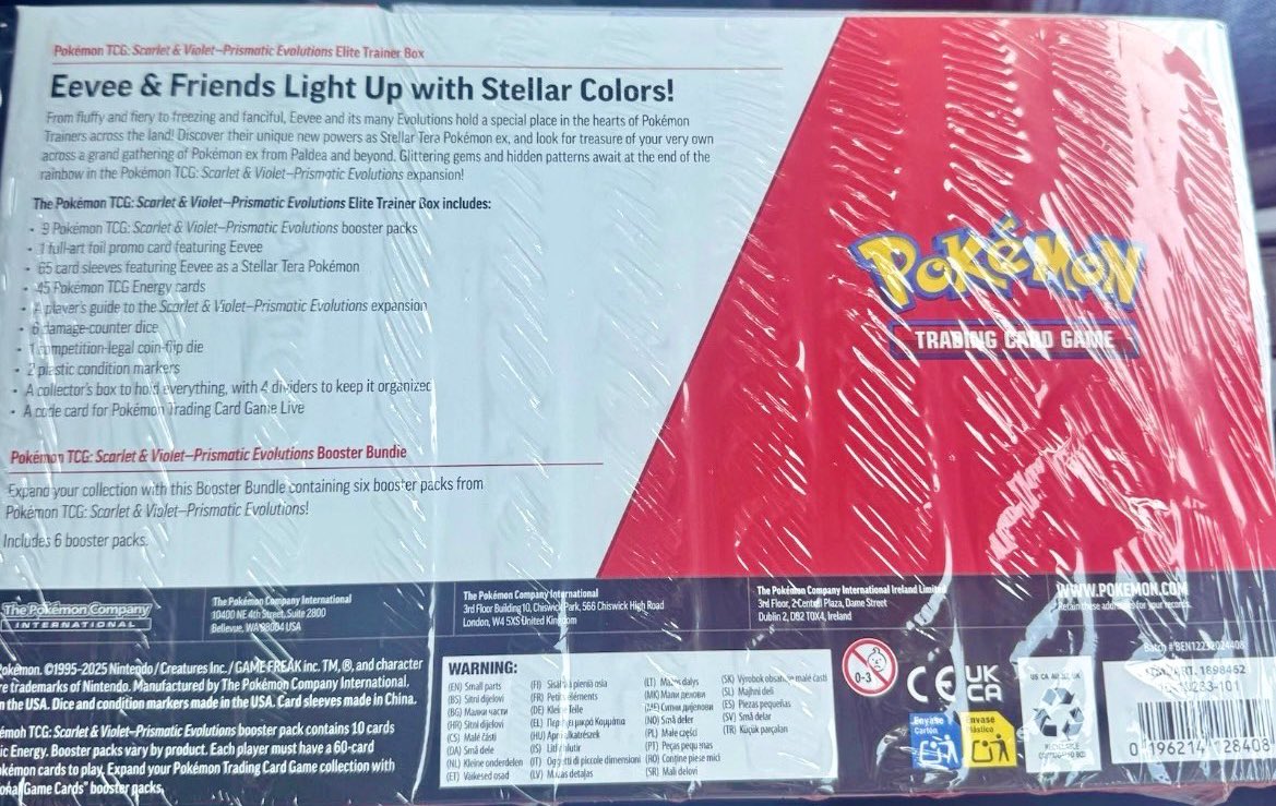 FastBreakCards's tweet image. Costco Prismatic Evolutions bundles are being confirmed in store for tomorrow with some being on the floor today. #ad 

To get your membership: bit.ly/4kMrgQf
