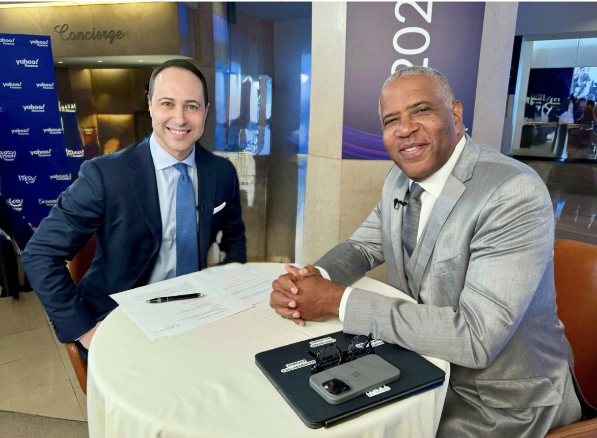 Vista Equity Partners (@vista_equity) on Twitter photo .<a href="/RFS_Vista/">Robert F. Smith</a> joined <a href="/YahooFinance/">Yahoo Finance</a>'s <a href="/BrianSozzi/">Brian Sozzi</a> to share his take on where tech is headed. While IPOs have slowed and macro uncertainty looms, he made it clear: enterprise software is strong, and Gen AI is just beginning to show its real impact. Watch here: bit.ly/3HobP1l .<a href="/RFS_Vista/">Robert F. Smith</a> joined <a href="/YahooFinance/">Yahoo Finance</a>'s <a href="/BrianSozzi/">Brian Sozzi</a> to share his take on where tech is headed. While IPOs have slowed and macro uncertainty looms, he made it clear: enterprise software is strong, and Gen AI is just beginning to show its real impact. Watch here: bit.ly/3HobP1l