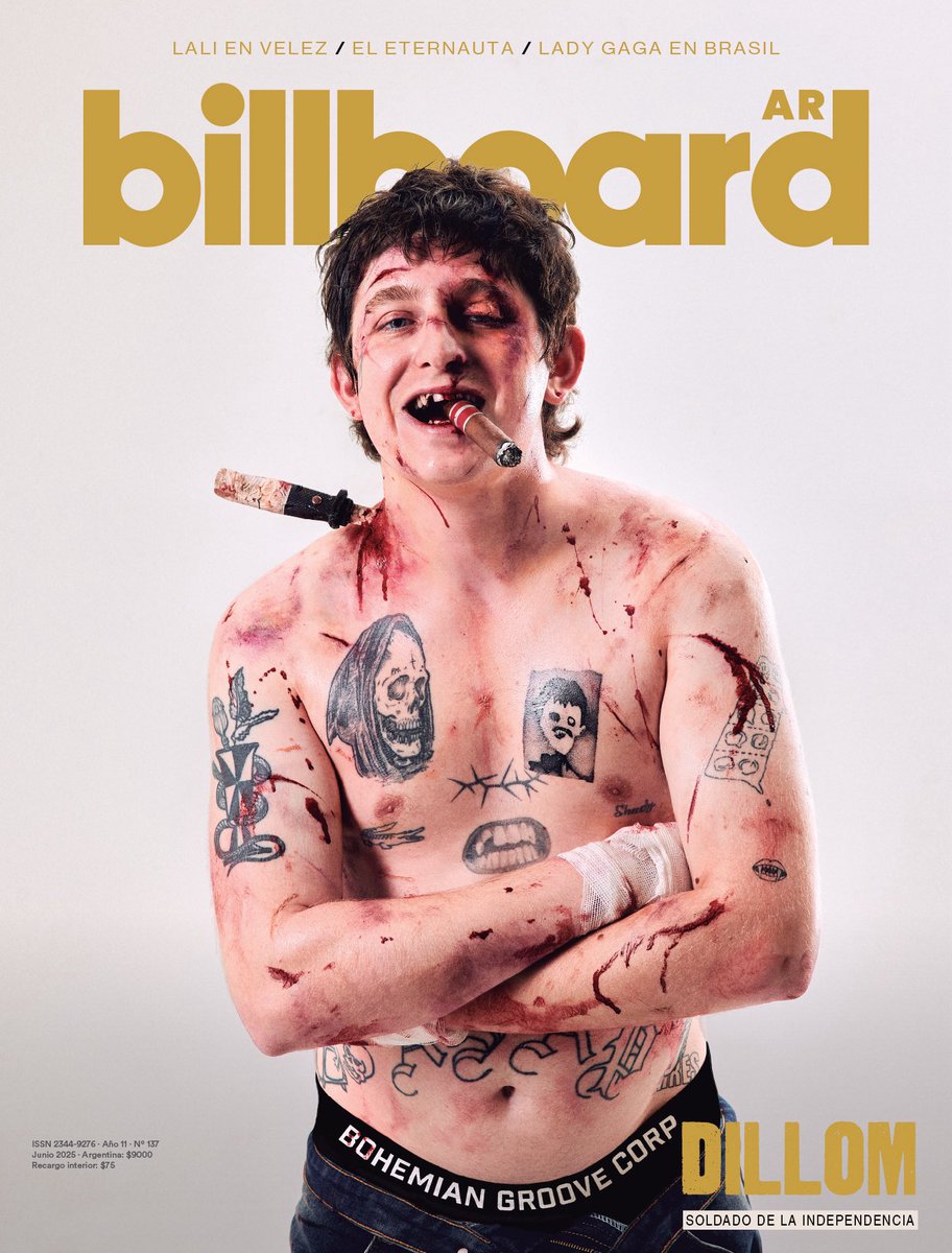 TAPA DE BILLBOARD ‼️‼️
billboard.ar/entrevistas/di…