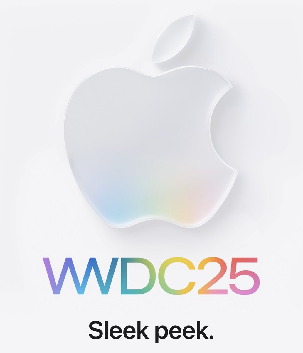 Apple releases a new teaser for #WWDC25 

"Sleek peek."

What are you most excited to see next week?