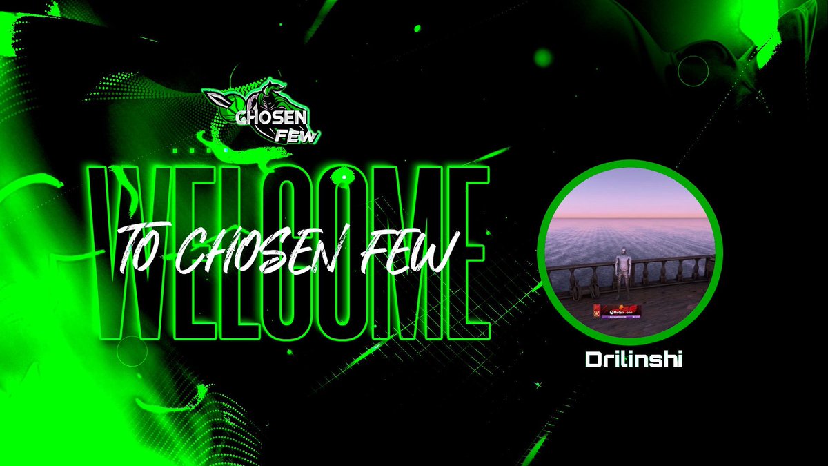 ChosenFewPage's tweet photo. Welcome to the family  @FluFouln @DrilinShi https://t.co/BJb0unjyXV