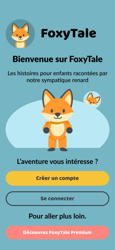 Onehourgamestud's tweet image. Petit projet perso d'une app pour enfant, histoire audio ou à lire personnalisées généré par IA . Pour le moment je fait que la maquette mobile. 
Techno : Flutter ( mobile ), Svelte, firebase.
nom: FoxyTale
#buildinpublic #MobileAppDevelopment #SaaSProduct