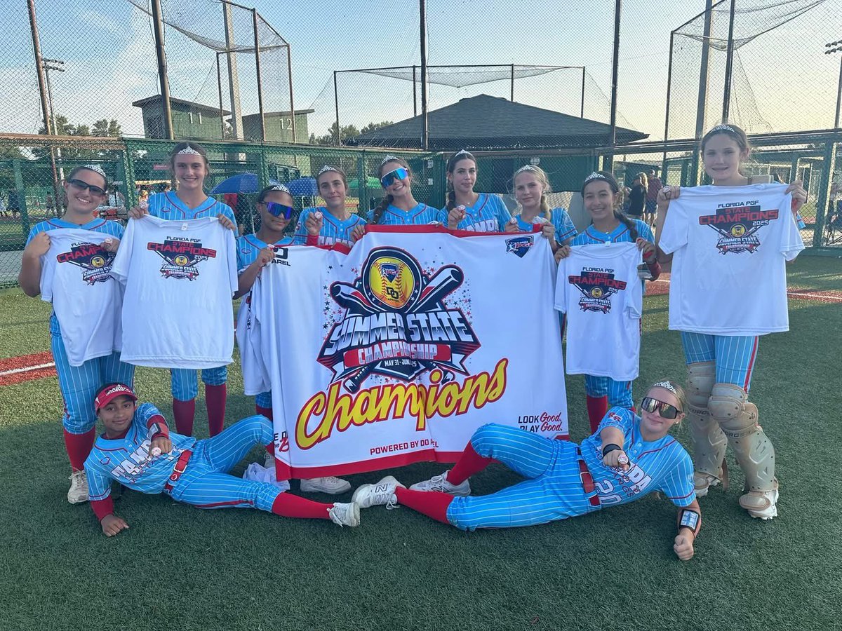 AliyahReeder2030 (@aliyahreeder) on Twitter photo Won PGF STATE Championship this past weekend. This team can only go up from here 💪 proud our team 6-1 on the weekend!
Batting .471
22 PA
6 singles
1 double
1 triple
1 INTENTIONAL WALK 😉
4 Walks
6 RBIs
1.000 fielding avg - C/1/3
<a href="/ExtraInningSB/">EXTRA INNING SOFTBALL</a> <a href="/TM_Szabo/">Tampa Mustangs Szabo 29/30</a> <a href="/TampaMustangs/">Tampa Mustangs</a> Won PGF STATE Championship this past weekend. This team can only go up from here 💪 proud our team 6-1 on the weekend!
Batting .471
22 PA
6 singles
1 double
1 triple
1 INTENTIONAL WALK 😉
4 Walks
6 RBIs
1.000 fielding avg - C/1/3
<a href="/ExtraInningSB/">EXTRA INNING SOFTBALL</a> <a href="/TM_Szabo/">Tampa Mustangs Szabo 29/30</a> <a href="/TampaMustangs/">Tampa Mustangs</a>