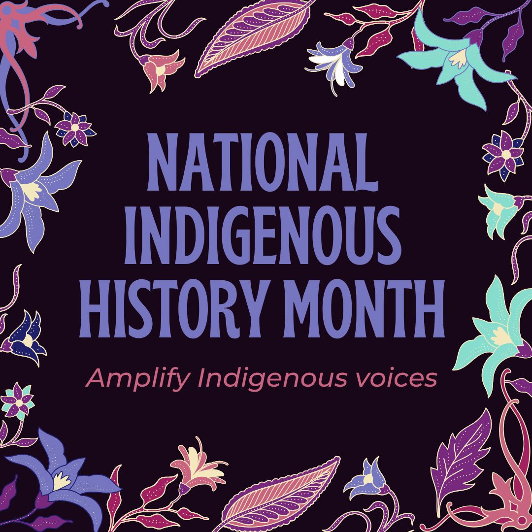 June is National Indigenous History Month across Turtle Island!

At OSVPER, we are committed to making space for Indigenous Peoples by amplifying Indigenous leadership, perspectives, events, news, and educational opportunities in our communities.