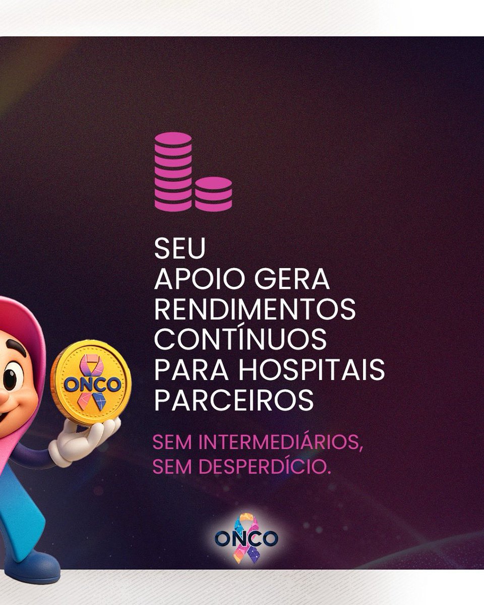 OncoToken's tweet photo. A revolução nas doações chegou!
O Projeto ONCO está transformando a forma de ajudar quem mais precisa, conectando Web3, impacto social e inovação 💜

Agora, hospitais e associações podem receber doações com transparência, segurança e renda automática, direto em suas carteiras. E o melhor: ensinamos tudo passo a passo!

🌐 Site: https://t.co/tFTa0Kuqha
🧬 CA (Contrato Solana): oncoqrGbi85XfeA9SP6zNw6iQHPL3SFWLVQ1n28SKmn
📢 Telegram da comunidade: https://t.co/sMzR51xzxy

#DoaçãoComTransparência #TokenONCO #OncoToken #Web3DoBem #InovaçãoSocial #BlockchainSolidária #Câncer #DoaçãoInteligente #CryptoSolidária #TransformeComONCO