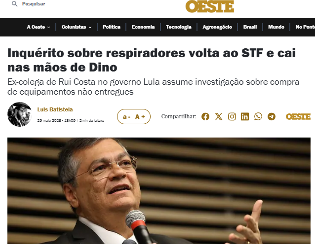 FujaMentira's tweet photo. 🚨SÓ NO BRASIL! O inquérito dos respiradores fantasmas do Consórcio Nordeste (R$ 48 milhões jogados no vento) volta ao STF e cai nas mãos de... Flávio Dino! Isso mesmo, o ex-governador que tava no meio do rolo agora é o juiz. É tipo colocar o lobo pra cuidar das ovelhas! 🐺⚖️ https://t.co/JSIRAK52AL
