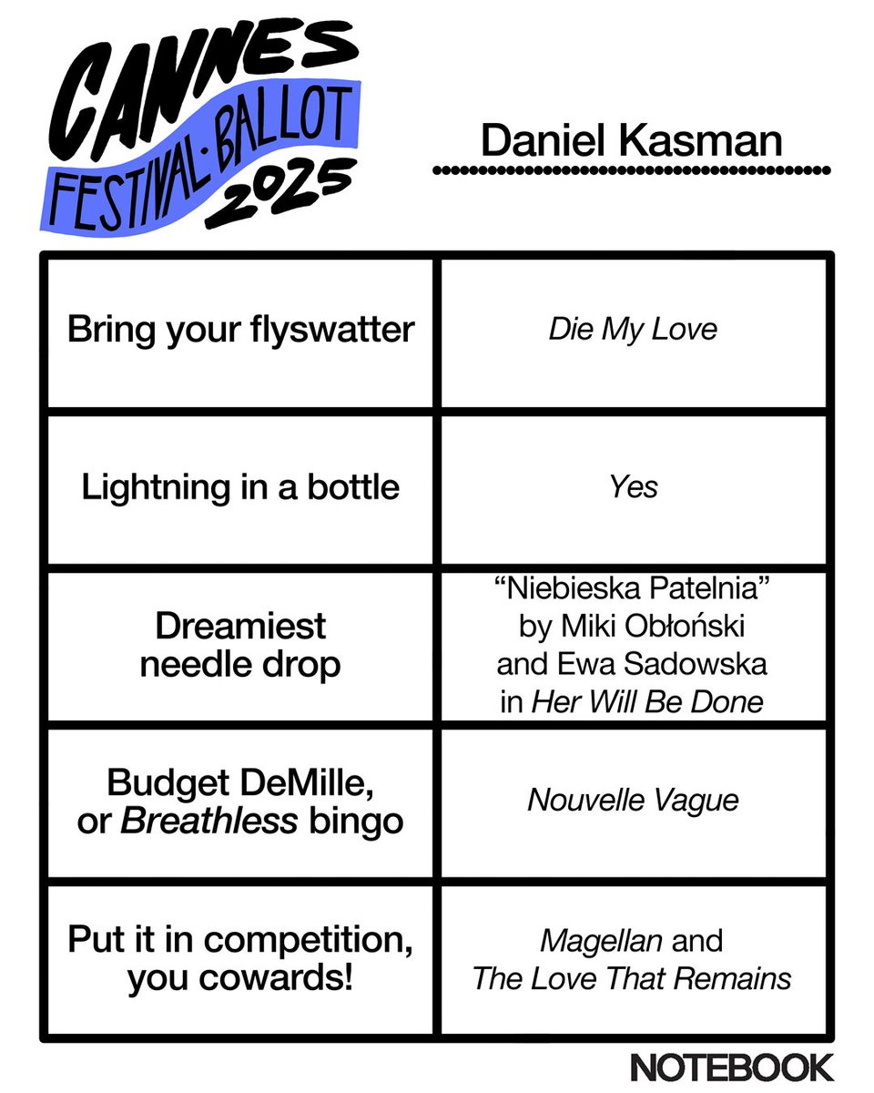 Daniel Kasman tweet media