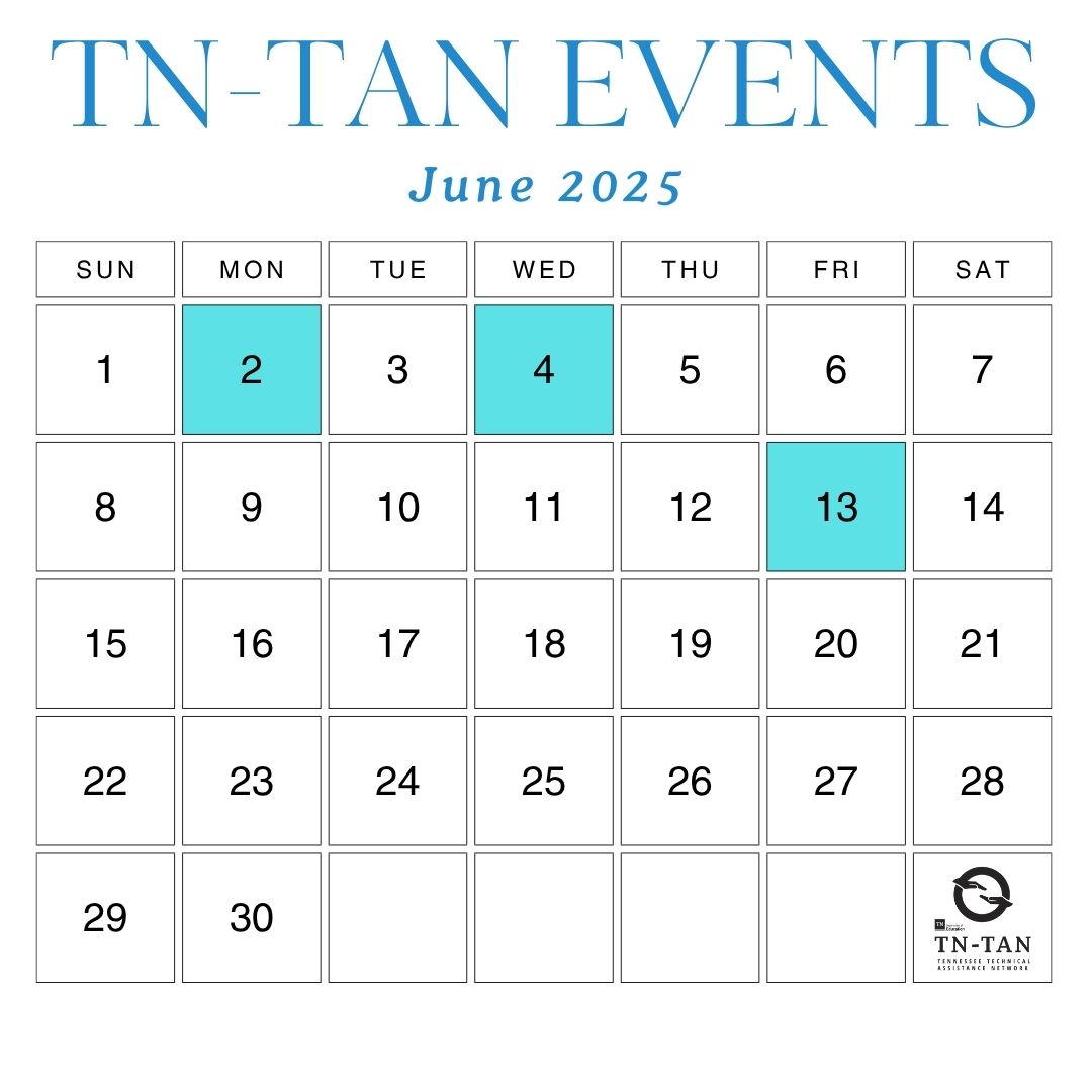 Tennessee_TAN's tweet image. Coming up this month:
Join TRIAD across the state for their Summer 2025 TRIAD Autism School Leadership Academy (TSLA) / Administrator Workshop.
To learn more + to register: tn-tan.tnedu.gov/network-events
#Workshop #SchoolLeadership #Autism @TNedu