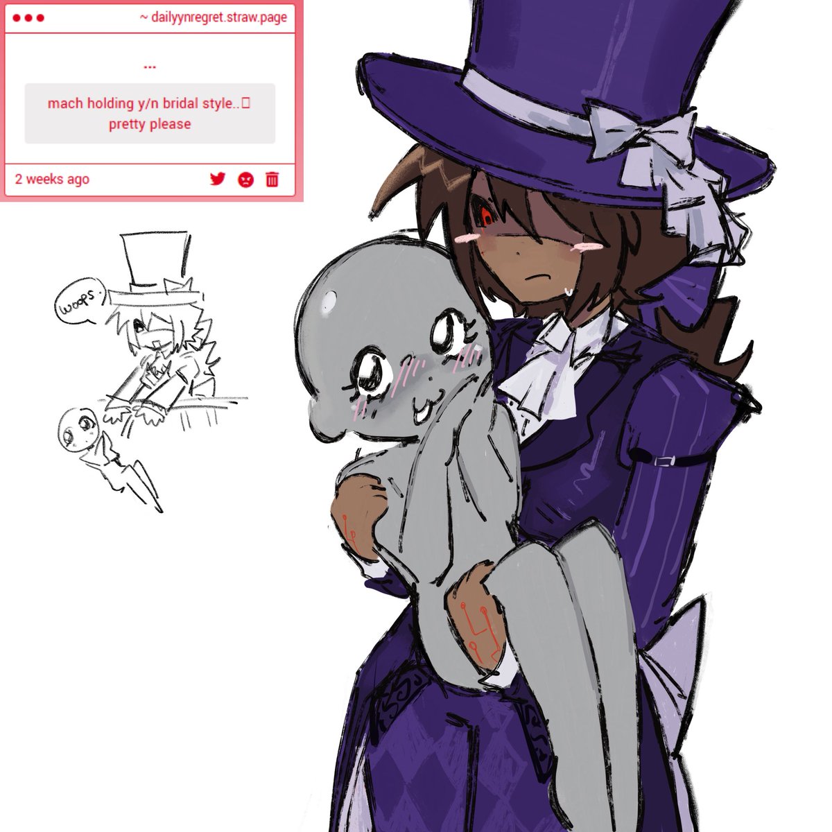 DAILYY_NREGRET's tweet image. forgot to post this uhe -🥀