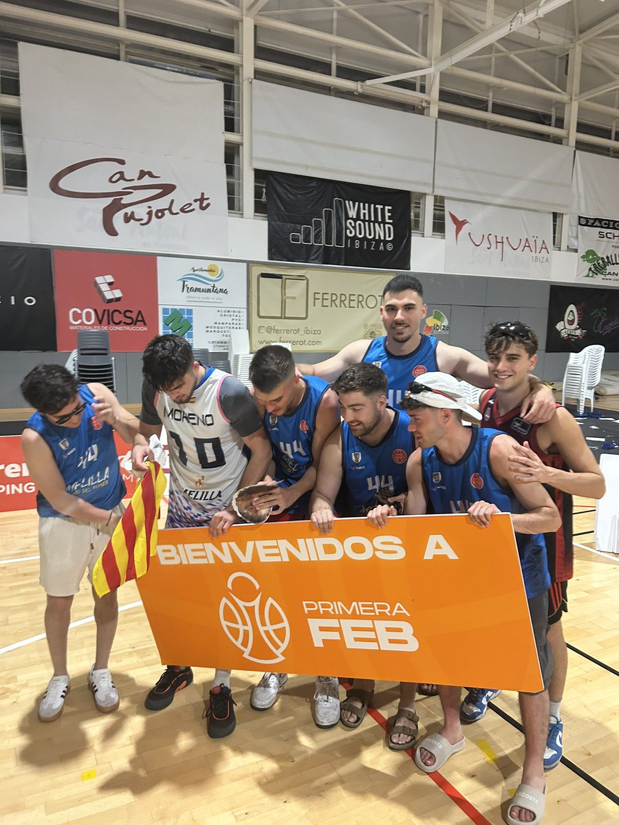 Increíble <a href="/melillabcto/">Club Melilla Baloncesto</a> !!! Gracias a todos por hacerlo posible.💙💙💙