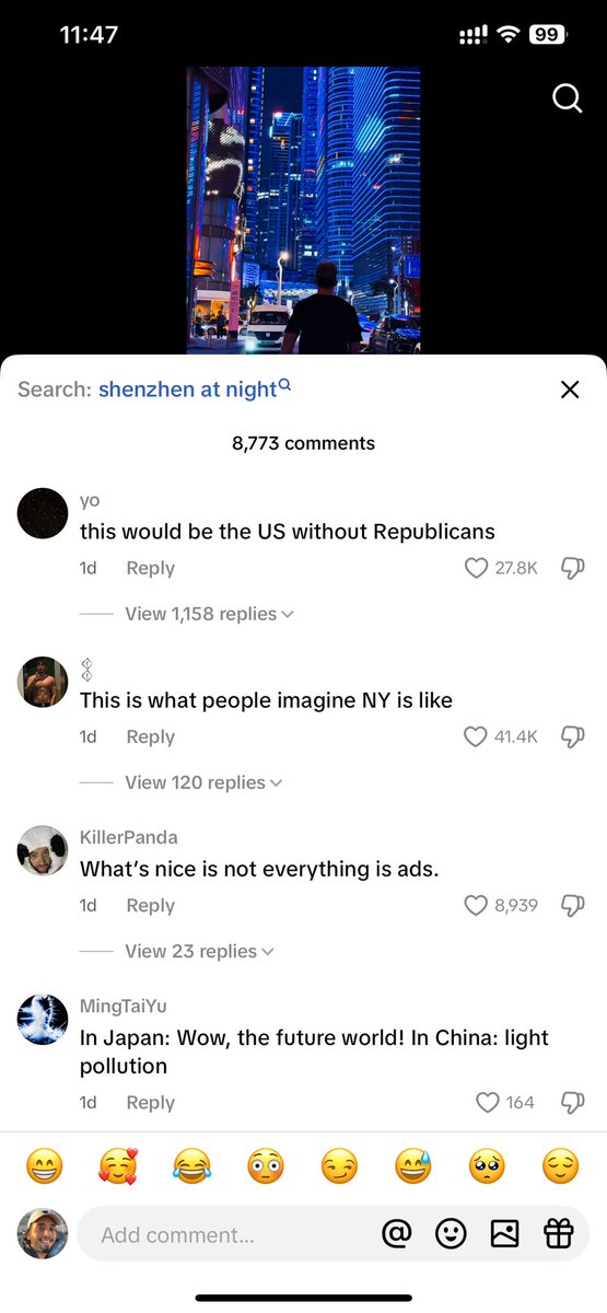 Adi (tradeyourmeme.com) (@aditya_baradwaj) on Twitter photo total vibe shift happening. people love the cyberpunk aesthetic, and hate that China has it and we don’t total vibe shift happening. people love the cyberpunk aesthetic, and hate that China has it and we don’t