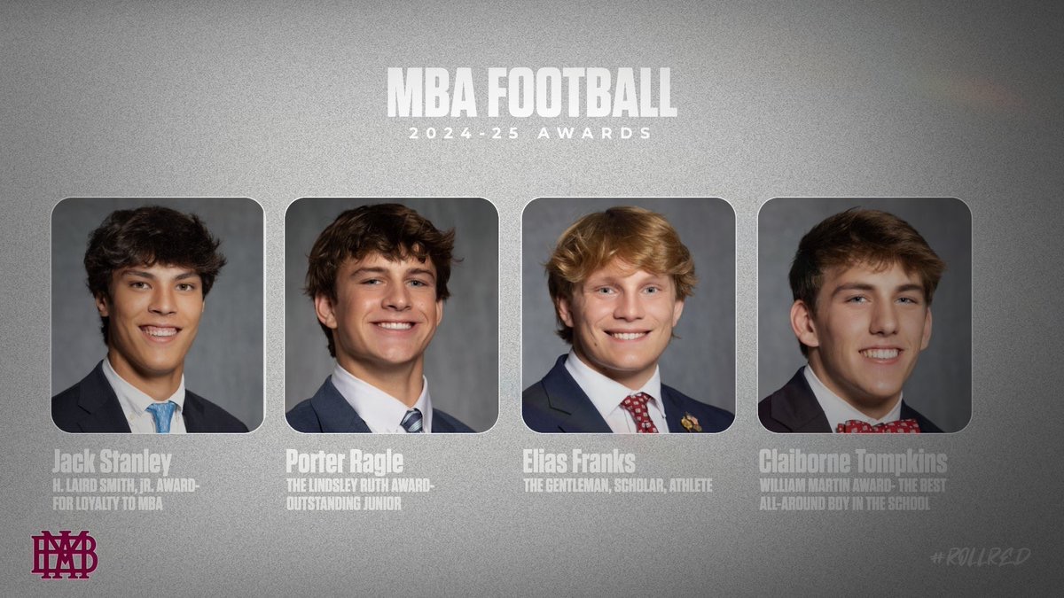 I'm thankful to have been voted the Outstanding Junior in the school by the MBA faculty, staff, and students. I bring it all, on and off the field. <a href="/CoachChilds1010/">Coach Childs</a> <a href="/MBAFootball/">MBA Football</a> <a href="/cchauvin15/">Chris Chauvin</a>
