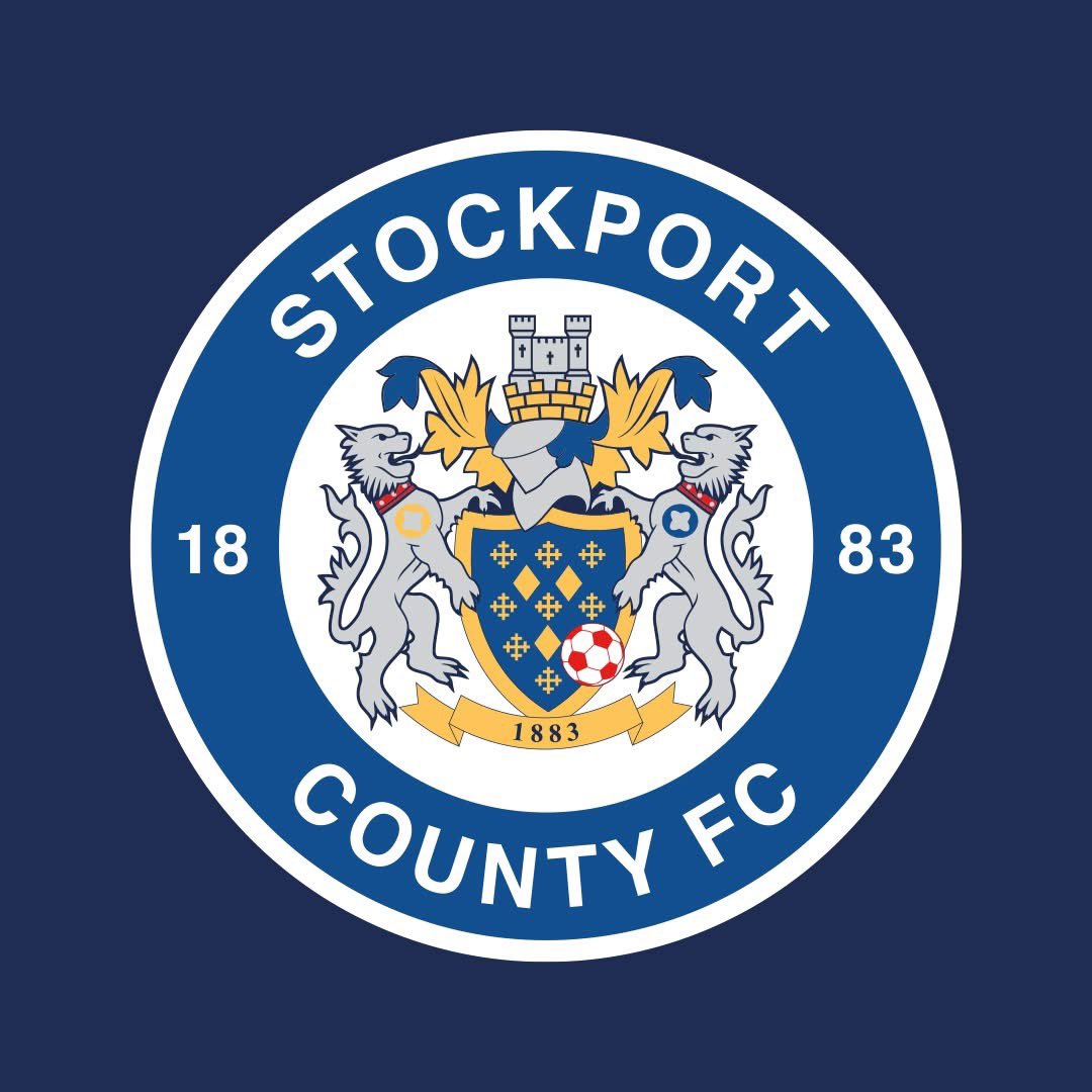 AEFootball92's tweet photo. .👏🏻 | EFL Club Badge Showcase!🤩
Number Forty Six.
STOCKPORT COUNTY FC🔵
#ThisIsMyCounty/#StockportCounty | #EFL | #EFLFans https://t.co/kguXRQiUvP