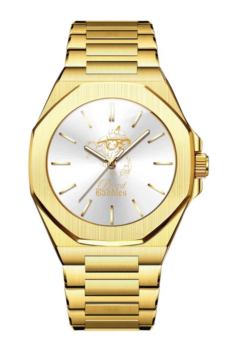 🩷Bored Baddies Men’s Stainless Steel Gold Watch🩷

$125 USD, comes with box and watch adjuster

*currently just shipping to USA and Canada, adding more countries daily

boredbaddies.myshopify.com/products/untit…