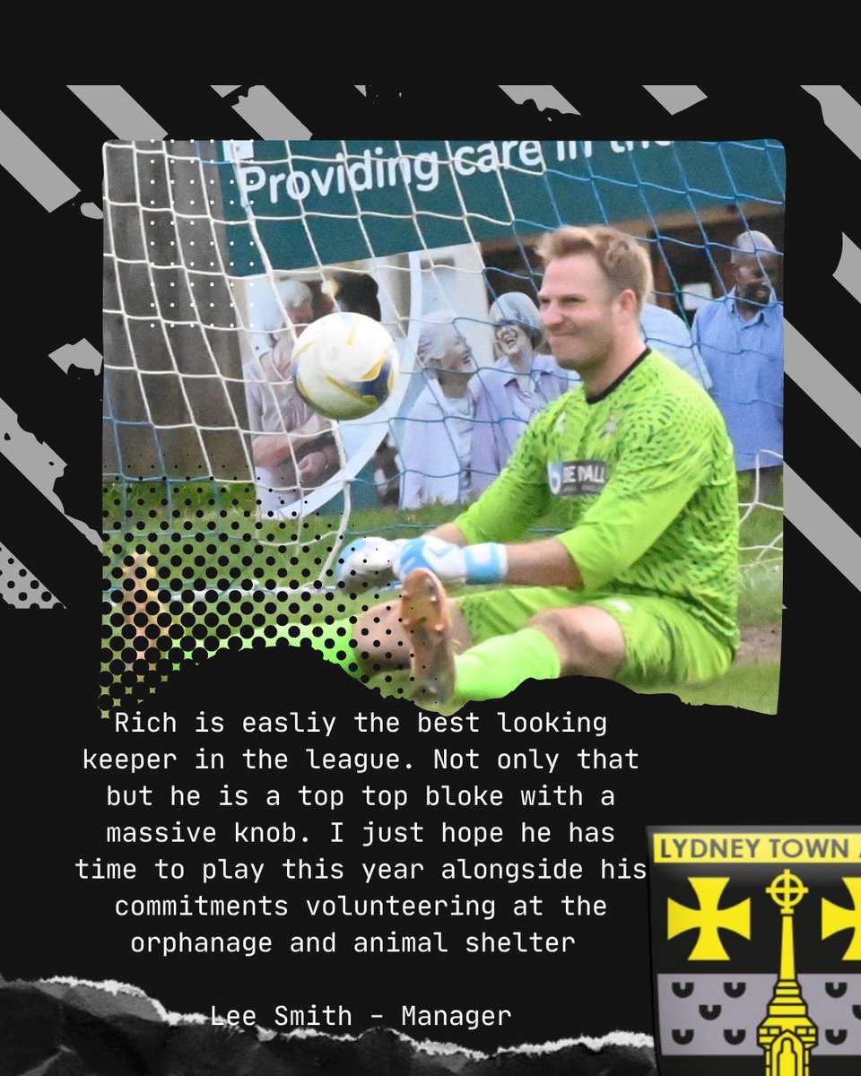 With more games for the club that chest hairs, ‘experienced’ goalkeeper Rich Thomas re-signs, 21 years after first joining the club.