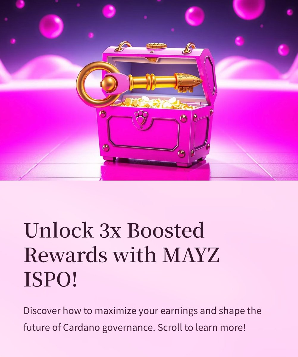 MAYZ Protocol | GOV MAINNET LIVE tweet media