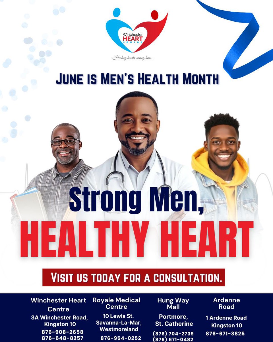 winchesterheart's tweet photo. June is Men’s Health Month! 🩺 

Men, take charge of your heart health. Schedule your heart screening today. 💪❤️

#WinchesterHeart #MensHealthMonth #HeartCare https://t.co/Olf8iguEfM
