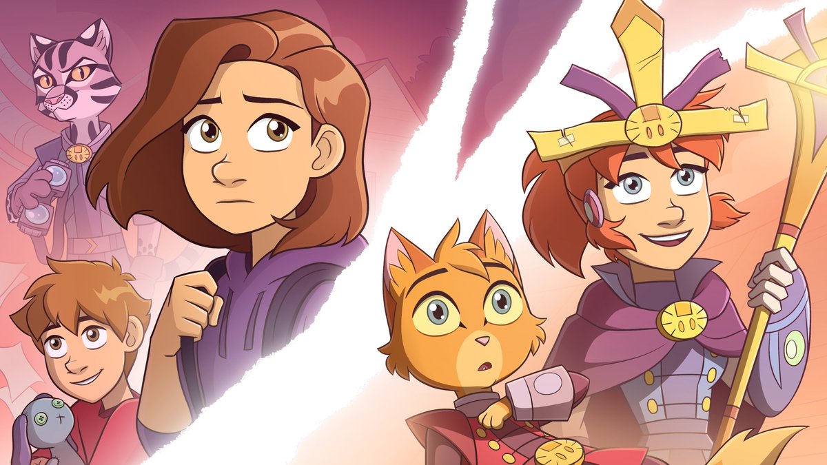 Our Kickstarter for the print run of Meow the Infinite: Book Three is now LIVE! meowtheinfinite.com